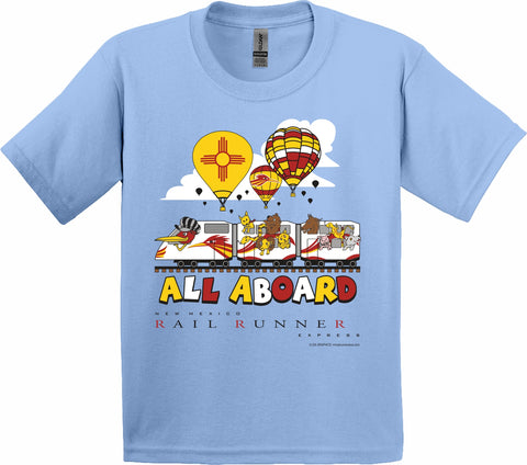 All Aboard Infant/Toddler Tee (Blue)