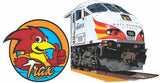 Rail Runner Stickers
